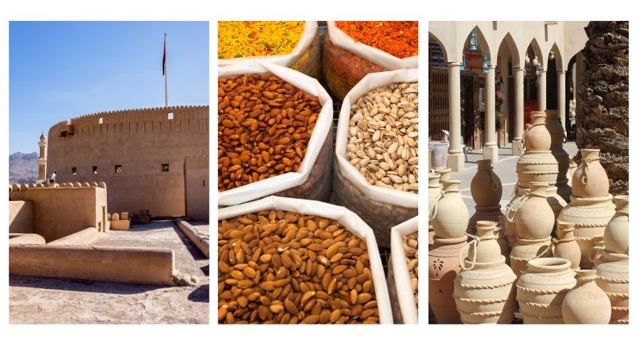 Nizwa and Jibreein Castle